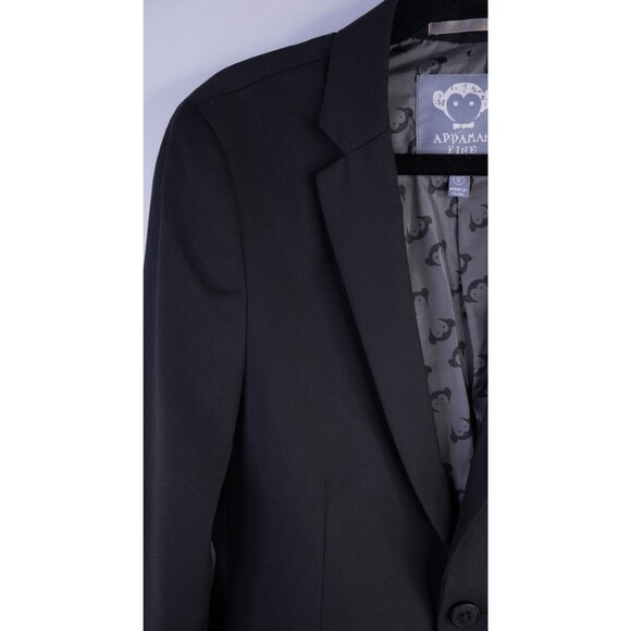 Appaman Fine Tailoring Boys Black Blazer Suit Jacket Size 12 Special Occasion - Picture 5 of 13